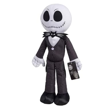 Just Play Disney Tim Burton's The Nightmare Before Christmas 19.5-inch Large Plush Jack Skellington, Kids Toys for Ages 3 Up - Image 5