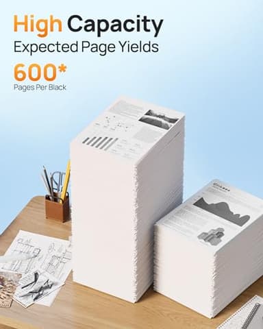 E-Z Ink Compatible Ink Cartridge Replacement for Brother LC75XL LC75 LC71 High Yield Compatible with MFC-J6510DW MFC-J6710DW MFC-J6910DW MFC-J280W MFC-J425W(Black,4 Pack) - Image 3