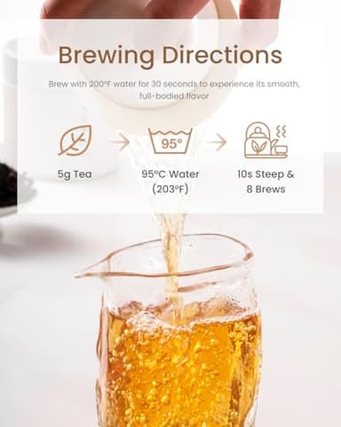 Tea Canyon Premium Oolong Tea Loose Leaf 2.11 Ounce (60g) - Image 6