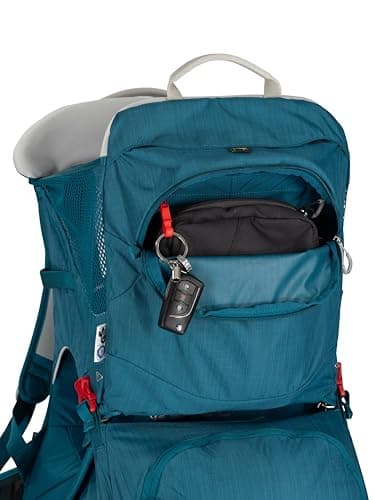 Osprey Poco SLT Lightweight Child Carrier Backpack, Black - Image 9