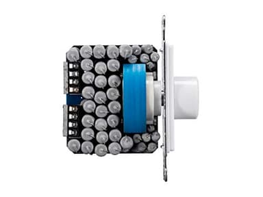 Monoprice 120-Watt Rotary Resistance Speaker Volume Control, 12-Position Switch, 36dB Attenuation, Solderless Speaker Terminals, Multi-Color, Model Number: 138168 - Image 5