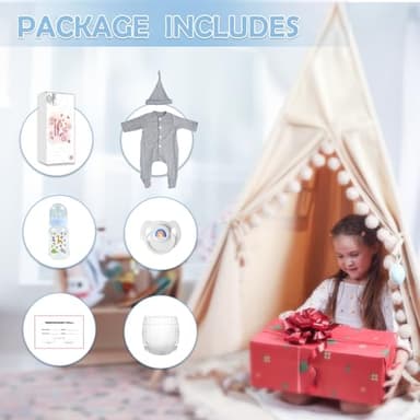 WOOROY Realistic Reborn Baby Dolls - 18 Inch Full Vinyl Body Lifelike Reborn Boy Doll Poseable Real Life Newborn Sleeping Silicone Baby Dolls Gift Toys with Accessories for Kids Age 3+ - Image 7