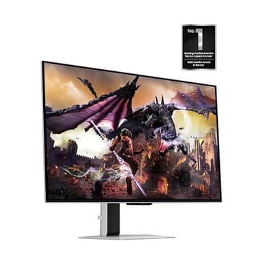 Samsung 32" Odyssey OLED G8 (G80SD) Series 4K UHD Smart Gaming Monitor w QD-OLED, 240Hz 0.03ms, G-Sync Compatible, Glare-Free Display, Sleek Metal Design, LS32DG800SNXZA, 3 Yr Warranty - Image 3