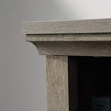 Sauder Miscellaneous Storage 3-Shelf Bookcase/ Book shelf, Mystic Oak finish - Image 5