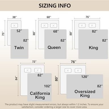 gogobunny 100% Double-Sided Waterproof Dog Bed Cover Pet Blanket Sofa Couch Furniture Protector for Puppy Large Dog Cat, Reversible (82x120 Inch (Pack of 1), Dark Beige/Light Beige) - Image 5