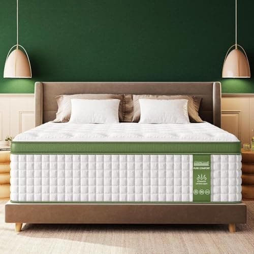 BedStory Full Mattress, 12 Inch Hybrid Mattresses Full Size in a Box with Gel Memory Foam and Pocket Springs, Medium Firm Mattress, Pressure Relief & Motion Isolation, CertiPUR-Us Certified, No Odor - Image 1