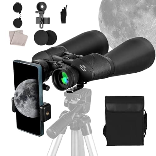 Hipimvp 15x70 Giant Astronomy Binoculars for Adults High Powered Long Distance Viewing Multi-Coated Optics for Bird Watching Stargazing