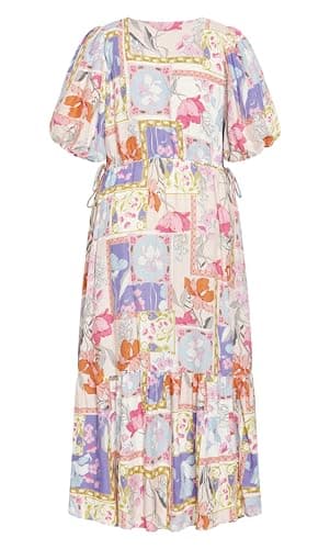 City Chic Women's Plus Size Maxi Dress-Flirtini, 12 - Image 6