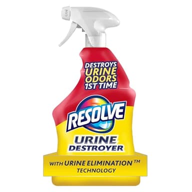 Resolve Urine Destroyer Spray – Pet Stain and Odor Remover, Carpet Cleaner Solution for Cat and Dog Urine, 32 Fl Oz - Image 1