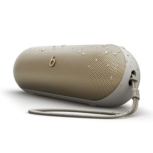 Beats Pill - Portable Bluetooth Speaker- Up to 24H Battery Life, Water Resistant, Bluetooth, Apple & Android Compatible, Seriously Loud Sound for Home, Outdoor and Travel- Champagne Gold - Image 1