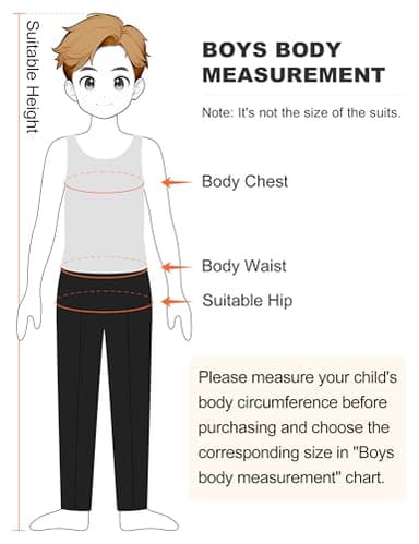 Amazingkitty Boys Husky Suit Set - Dark Blue Formal Boys Suit - Size 14 - Image 7