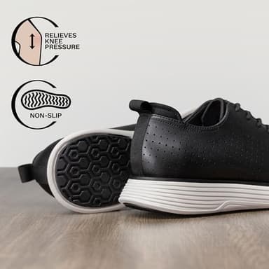 Bruno Marc Men's MaxFlex Fashion Dress Sneakers Oxfords Classic Casual Shoes,Size 13,Black White,SBOX2318M,Size 13,Black White,SBOX2318M - Image 4