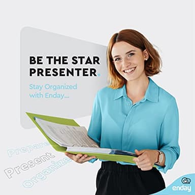 3 Ring Binder, 1.5 Inch Clear View Cover with 2 Inside Pockets Binder, Colored School Supplies 1 ½ Inch Round Ring Binders, in Pink, Red, Blue, Purple, Green, and Grey, Multicolor (6 PC) – by Enday - Image 3