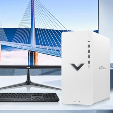 HP Victus Pro 15L RTX 4060 Tower Gaming Desktop, Intel i5-14400F (Beats Intel i7-13650HX), NVIDIA GeForce RTX 4060, 32GB RAM, 1TB SSD, Wi-Fi 6, Win11 Pro, Machenike Mechanical Gaming Keyboard Bundle - Image 6
