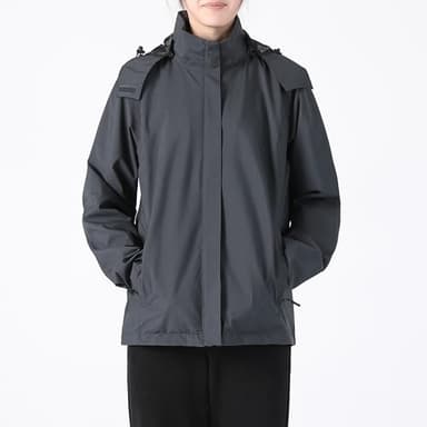 CorBuyit Women's Lightweight Rain Jacket with Hood, Waterproof Travel Jacket - Image 3