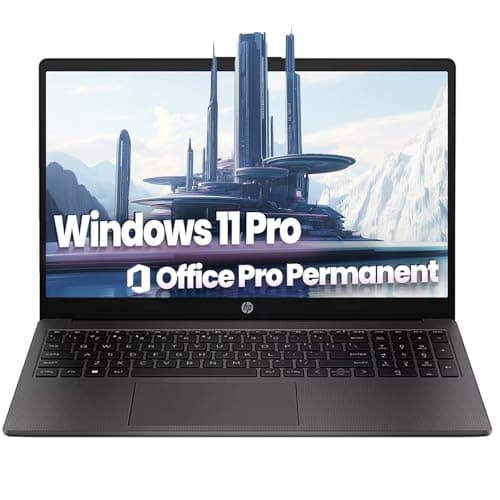 HP 255 G10 15.6 FHD Business Laptop 2025 Updated, AMD Ryzen 5 7530U (Beats i7-1165G7),32GB RAM - 1TB PCIe SSD, Webcam, Windows 11 Pro, Office Pro Permanent with LTP Accessories - Image 1