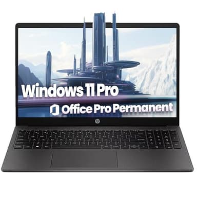 HP 255 G10 15.6 FHD Business Laptop 2025 Updated, AMD Ryzen 5 7530U (Beats i7-1165G7),32GB RAM - 1TB PCIe SSD, Webcam, Windows 11 Pro, Office Pro Permanent with LTP Accessories - Image 1