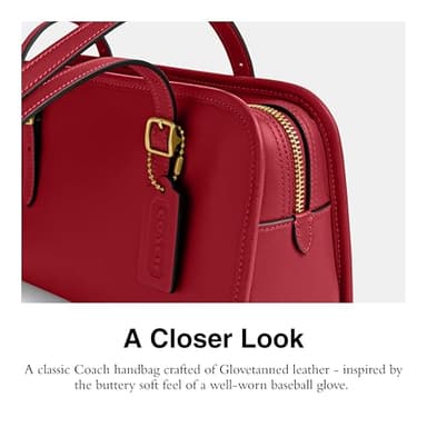 COACH Swing Zip, B4/Ruby - Image 5