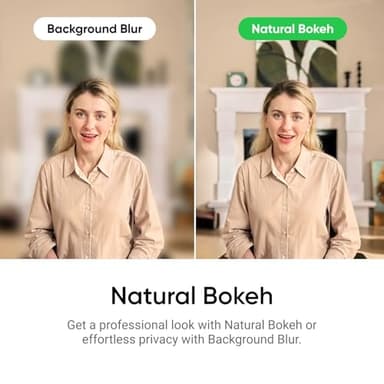 Insta360 Link 2 - PTZ 4K Webcam for PC/Mac, 1/2" Sensor, AI Tracking, HDR, AI Noise-Canceling Mic, Gesture Control for Streaming, Video Calls, Gaming, Works with Zoom, Teams, Twitch & More - Image 4