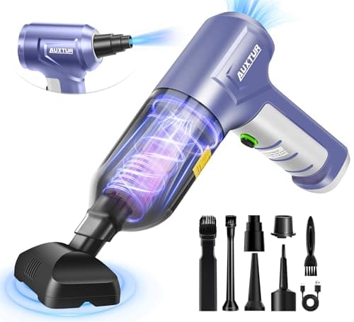 AUXTUR 3 in 1 Car Vacuum Cleaner High Power | Portable Cordless Handheld | 15000PA Brushless Motor | Super Suction Mini Vacuum With Super Endurance for Home - Image 1