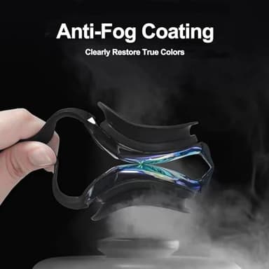 Kimasha Kids Swim Goggles,2 Pack Anti-Fog Leak Proof Kids Swimming Goggles,Anti-UV Clear Vision Glasses for Children Age 3-14 (Aqua & Black Silver) - Image 4