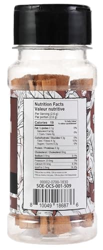 Soeos Ceylon Cinnamon Sticks, Organic Cinnamon Sticks, Real Cinnamon farmed in Sri Lanka, Non-GMO, Cinnamon for Coffee, Baking, Cooking and Beverages 1 oz (28g) - Image 2