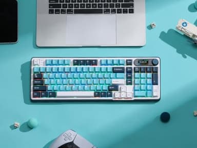 RK ROYAL KLUDGE S98 Mechanical Keyboard w/Smart Display & Knob, Top Mount 96% Wireless Mechanical Keyboard BT/2.4G/USB-C, Hot Swappable, Software Support, Creamy Sounding, 98 Keys - Image 7