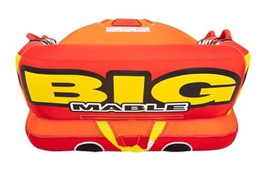 Airhead Big Mable, 1-2 Rider - Inflatable Towable Tube for Boating and Water Sports, Heavy Duty Full Nylon Cover & Zipper with EVA Foam Padding, Easy Inflating & Deflating - Image 3