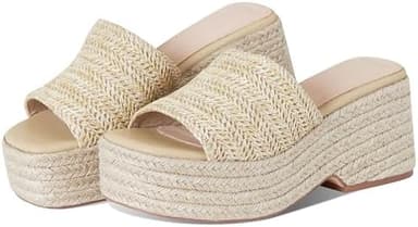Platform Slip on Espadrille Sandals for Women Summer Wedges Slides -Flatform, Open Toe, Bohemia, Beach, Wedding - Image 3