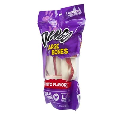 Dingo Rawhide Bone, Large, 3-Count - Image 8