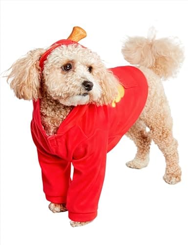 Rubies Apple Pet Hoodie Costume for Dogs or Cats, XL - Image 1