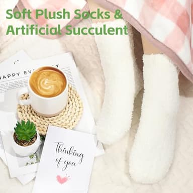 Get Well Gifts for Women, Feel Better Self Care Package for Women, Get Well Soon Gift Baskets Thinking of You Box Set with Throw Blanket for After Surgery Recovery Sick Friend Cancer Chemo - Image 6