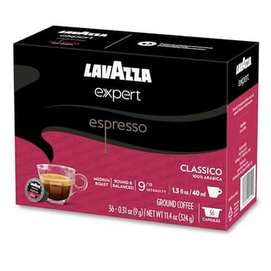 Lavazza Expert Espresso Classico Capsules, Medium Roast, 100% Arabica, Compatible with Lavazza Classy Machines (36 Capsules) - Image 11