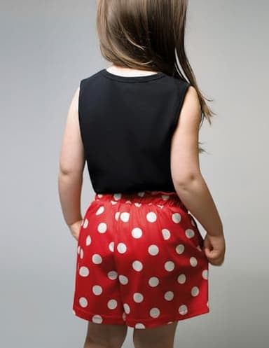 Arshiner Toddler Girls Short Sets Tie Knot Tank Top and Paperbag Waist Shorts Cute Girl Summer Clothing for 2-7 Years - Image 4