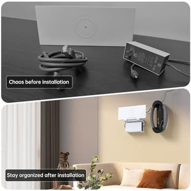 XLTTYWL Starlink Gen 3 Mount, All in One Starlink Standard V3 Mesh Router and Star Link Gen 3 Power Supply Mounting Kit for StarLink V3&Gen3 HP Standard Router,UTR-32 - Image 3