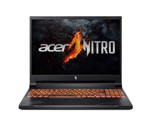 acer Nitro V Gaming Laptop | AMD Ryzen 7 8845HS Octa-Core AI Capable Processor | NVIDIA GeForce RTX 4060 GPU | 16" WUXGA IPS 165Hz Display | 16GB DDR5 | 1TB Gen 4 SSD | Wi-Fi 6E | ANV16-41-R5J0 - Image 1