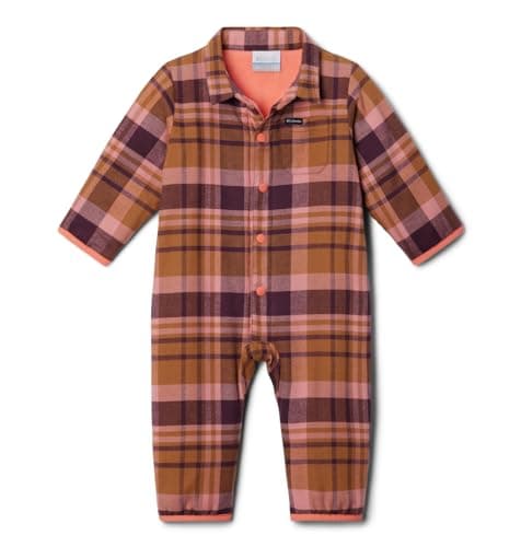 Columbia Baby Cornell Woods Flannel Bunting, Moonvista Multi Plaid, 18/24 - Image 1