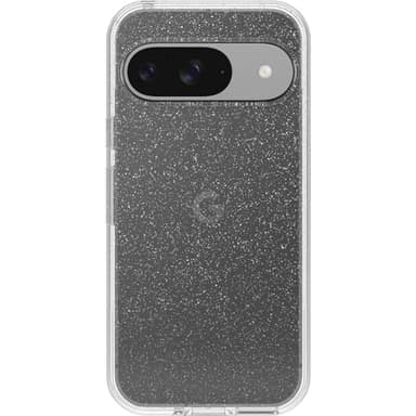 OtterBox Google Pixel 9 & 9 Pro Symmetry Series Clear Case - Stardust (Clear/Glitter), Ultra-Sleek, Wireless Charging Compatible, Raised Edges Protect Camera & Screen - Image 1