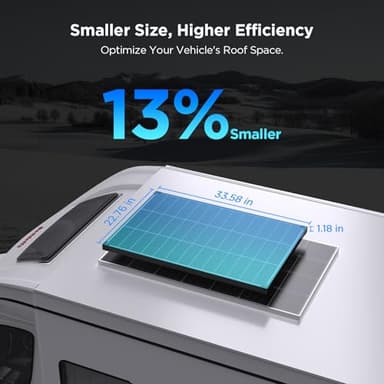 ZOUPW N-Type 16BB 200 Watt Solar Panel,Gifts for Men,2Pcs 100W 12V Solar Panels, 25% High Efficiency Monocrystalline PV Module IP68 Waterproof for RV Trailer Marine Rooftop Farm Off-Grid Blackout - Image 4