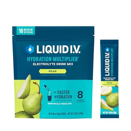 Liquid I.V.® Hydration Multiplier - Pear | Electrolyte Powder Drink Mix | 1 Pack (16 Servings) - Image 1