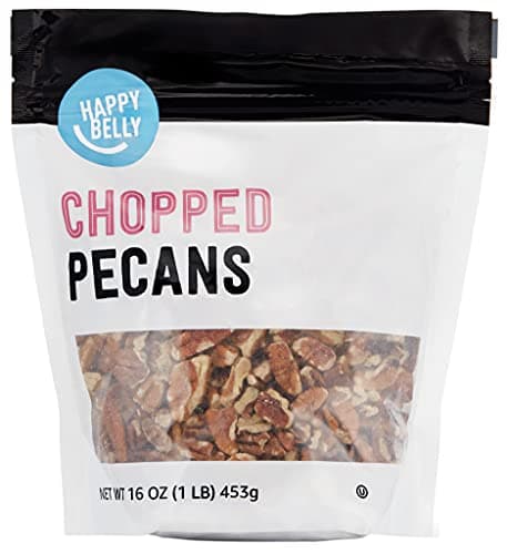 Amazon Brand - Happy Belly Chopped Pecans, 16 oz - Image 1