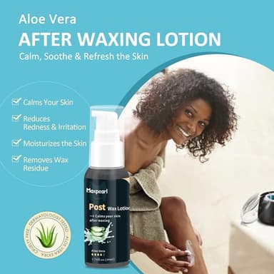 Maxpearl Digital Waxing Kit - Women Men Hard Wax Melt Warmer Kit for Hair Removal - Sensitive Skin, Eyebrows, Face, Underarms, Brazilian, Bikini, Legs - Image 7