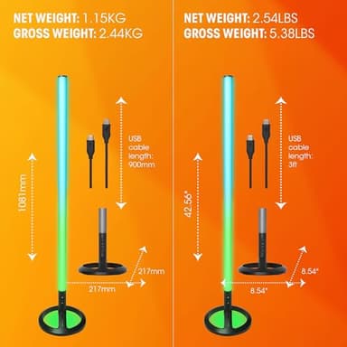 JBL PARTYLIGHT STICK - Bluetooth party light stick, Take your party to the next level with a choreographed lightshow, IPX4 splashproof, Enjoy a more immersive lightshow with multiple PartyLight Sticks - Image 4