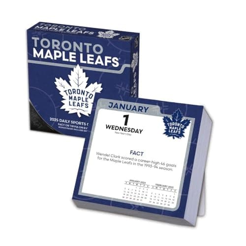 Turner Sports Toronto Maple Leafs 2025 Box Calendar (25998053095) - Image 1