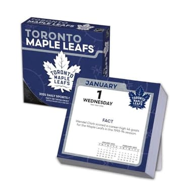 Turner Sports Toronto Maple Leafs 2025 Box Calendar (25998053095) - Image 1