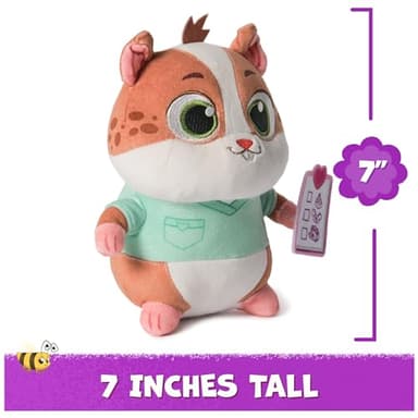 Vida the Vet, Popcorn Plush Toy, 7-Inch Tall Stuffed Animals with Super-Soft Fur, Kids Toys for Girls & Boys Ages 3 and up - Image 2