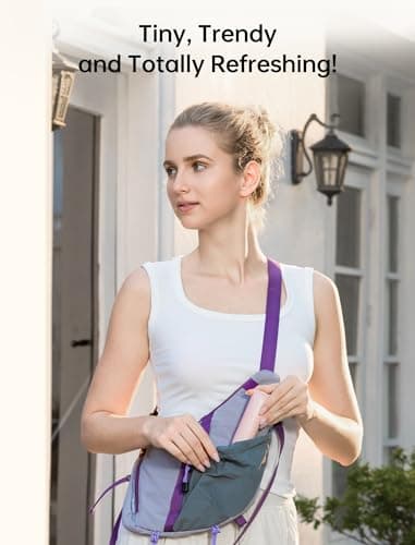 JISULIFE Handheld Mini Fan, 3 IN 1 USB Rechargeable Portable Fan [12-19 Working Hours] with Power Bank, Flashlight, Pocket Design for Travel/Summer/Concerts/Lash, Gifts for Women (Pink) - Image 5