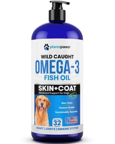 Omega 3 Fish Oil for Dogs - Better Than Salmon Oil - Dog Fish Oil Supplement to Reduce Shedding & Itching - Supports Joints, Brain, and Heart Health - Skin and Coat Supplement - Liquid Fish Oil - Image 8