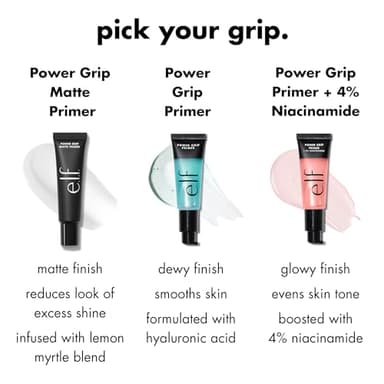 e.l.f. Power Grip Matte Primer, Gel-Based & Hydrating Face Primer For Smoothing Skin & Gripping Makeup, Moisturizes & Primes, Vegan & Cruelty-Free - Image 5