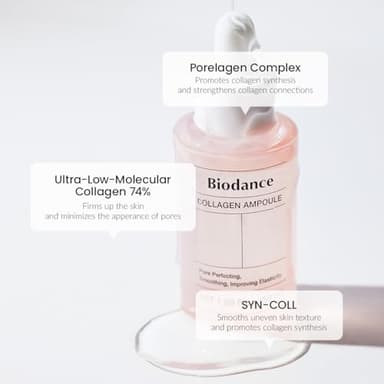 Biodance Collagen Ampoule | Korean Collagen Serum for Face, Pore Minimizing & Anti Aging Face Serum for Women | 1.69 fl. oz x 1 ea - Image 3